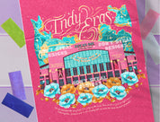 Pink Indianapolis Eras Night One Lucas Oil Stadium Poster