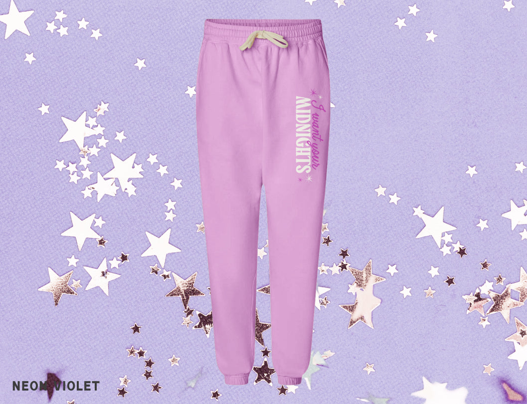 I Want Your Midnights Lightweight Fleece Sweatpants