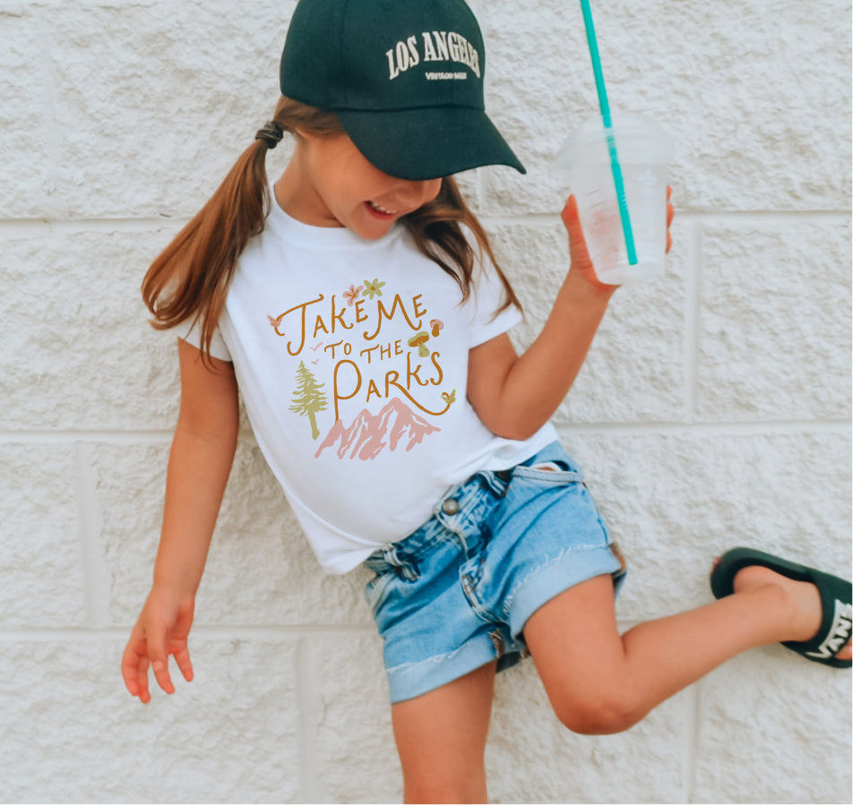 Kid's Take Me To The Parks Tee