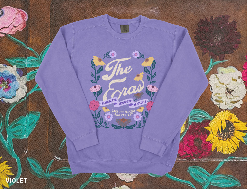 Eras Floral Piano Crewneck