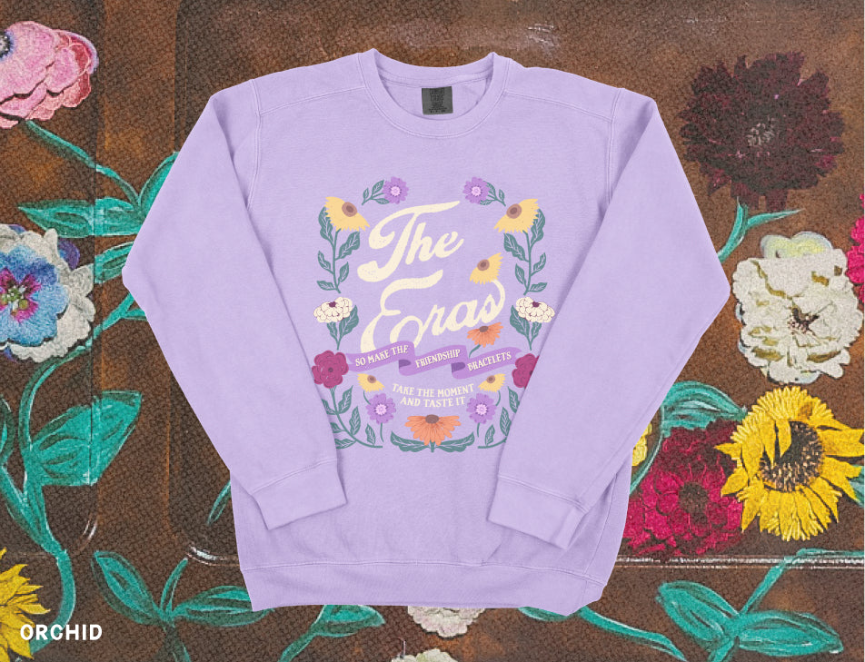 Eras Floral Piano Crewneck