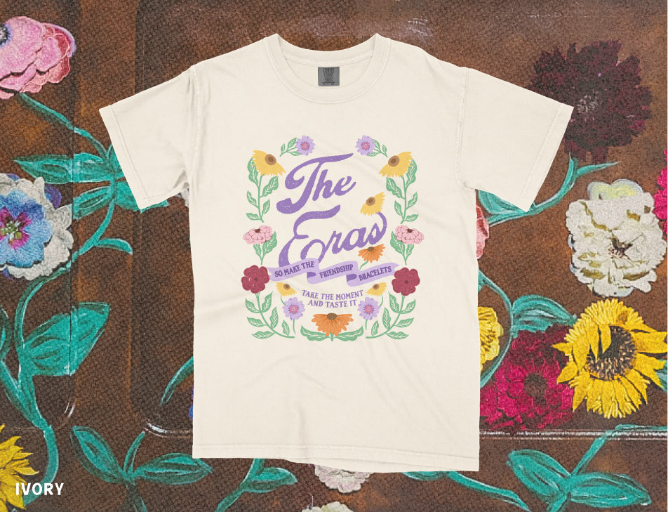 Eras Floral Piano Tee