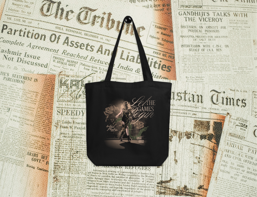 Let The Games Begin Tote Bag