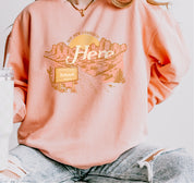 We are Visitors Here Lightweight Crewneck