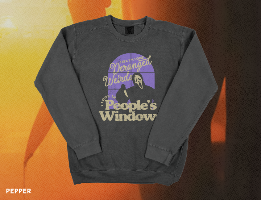 Deranged Weirdo Comfort Colors Crewneck