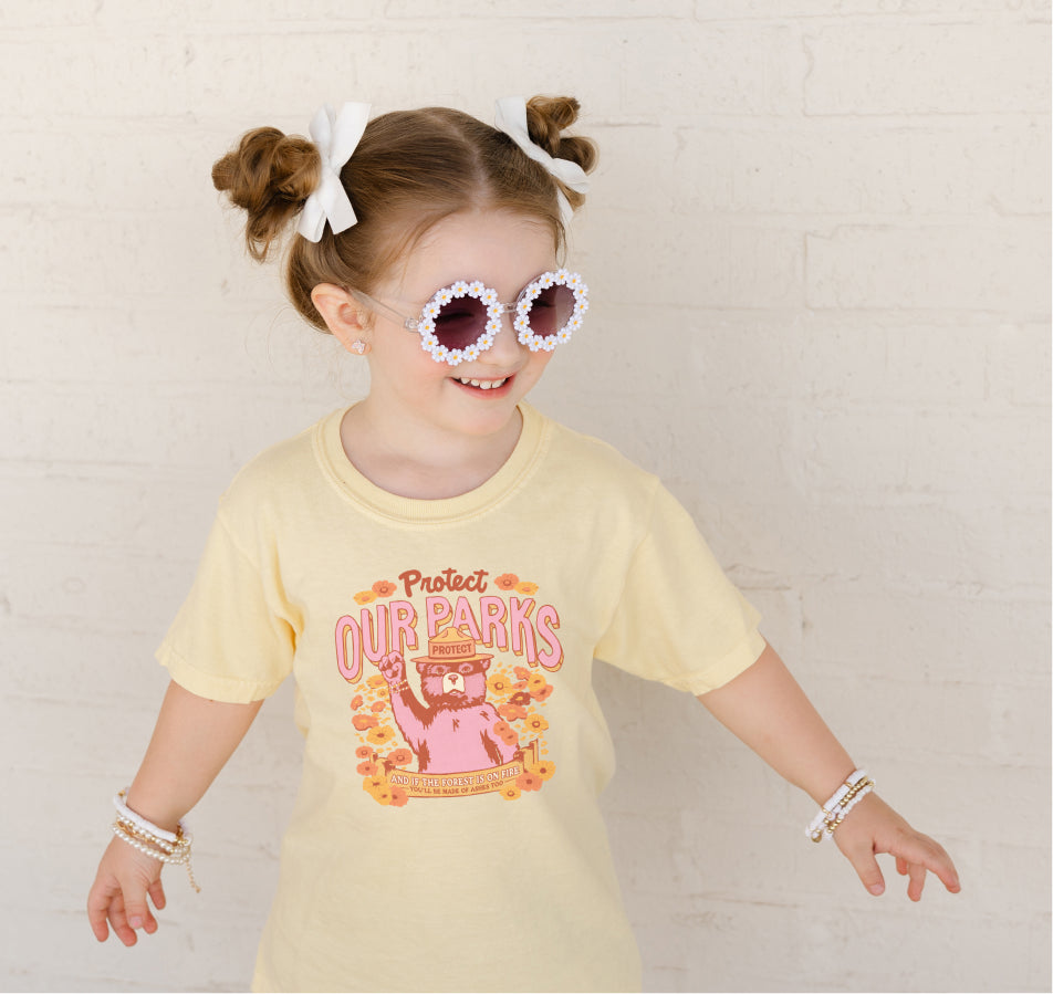 Kid's Bear & Poppies Tee