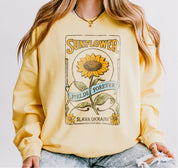 Sunflower Fields Forever Lightweight Crewneck