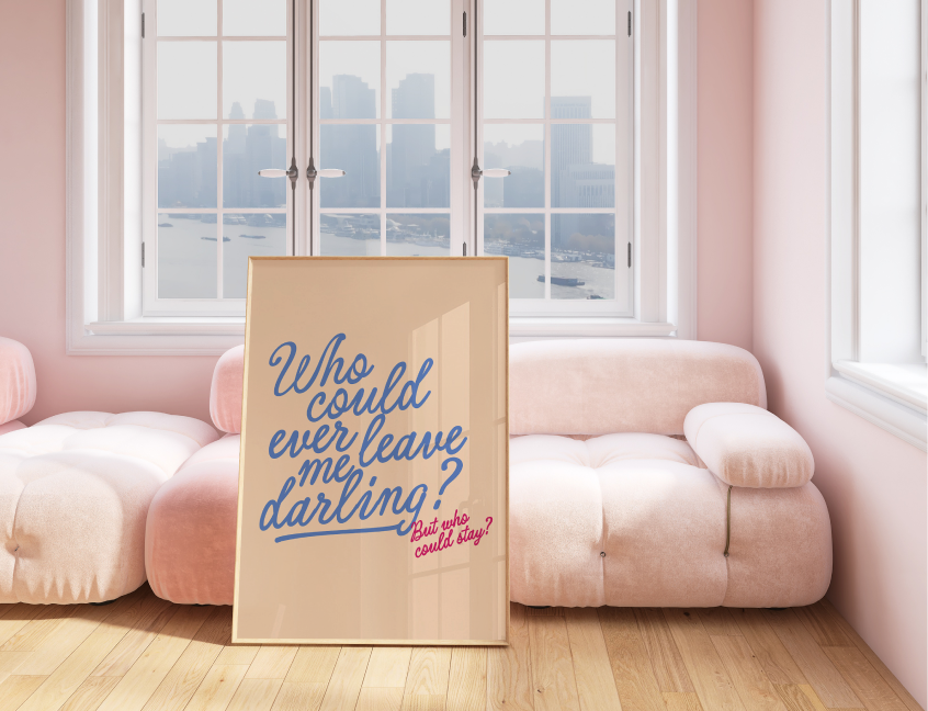 Who Could Ever Leave Me Darling? Poster